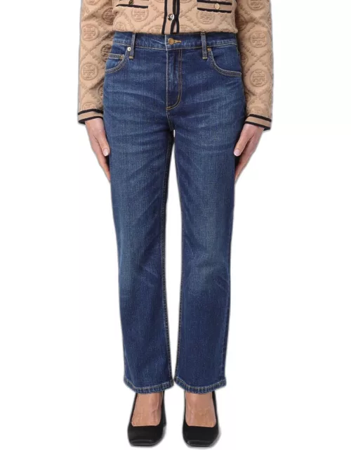 Jeans TORY BURCH Woman colour Deni
