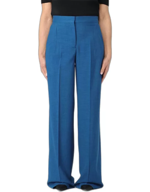 Trousers TORY BURCH Woman colour Blue