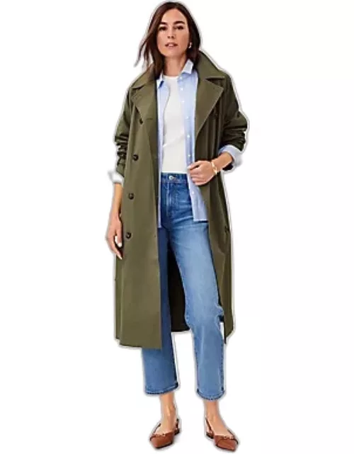 Ann Taylor Relaxed Raglan Trench Coat