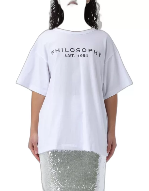 T-Shirt PHILOSOPHY DI LORENZO SERAFINI Woman color White