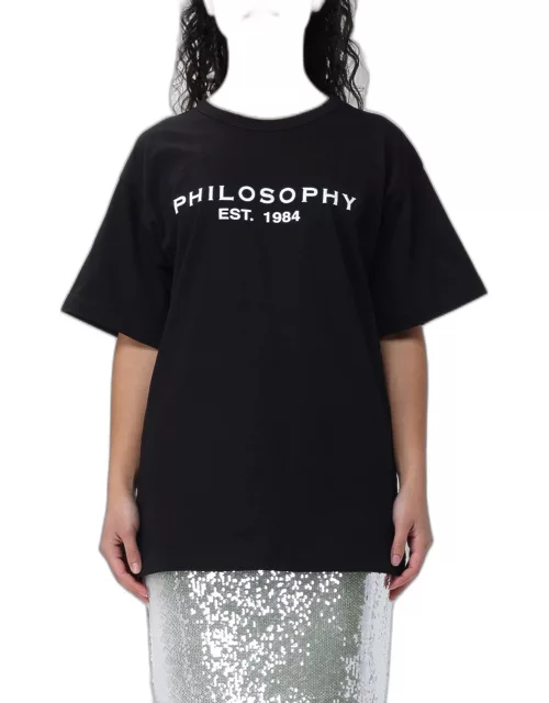 T-Shirt PHILOSOPHY DI LORENZO SERAFINI Woman colour Black