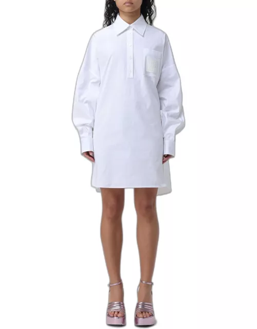 Dress MOSCHINO COUTURE Woman colour White