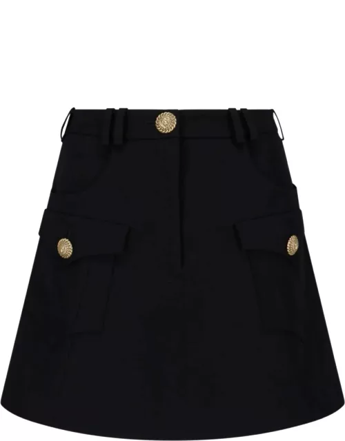 Balmain Mini Skirt "Western"