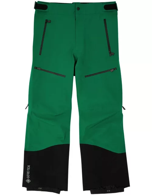 Moncler Grenoble Panelled Gore-tex ski Trousers - Green