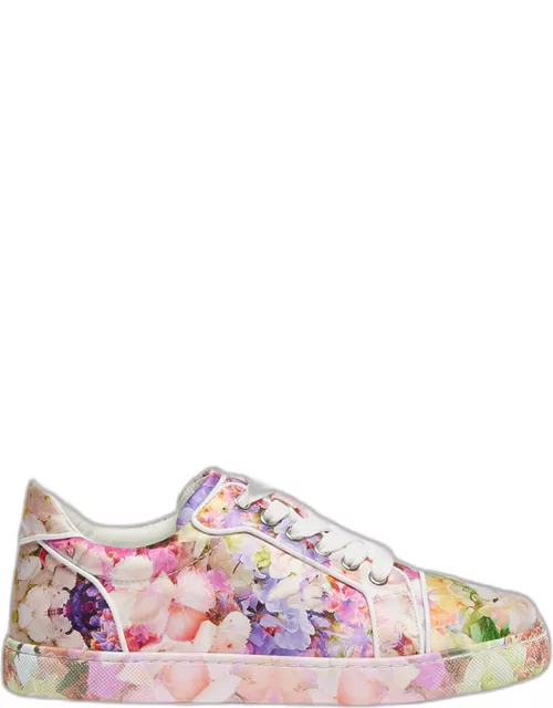 Vieira Orlato Blooming Satin Red Sole Sneaker