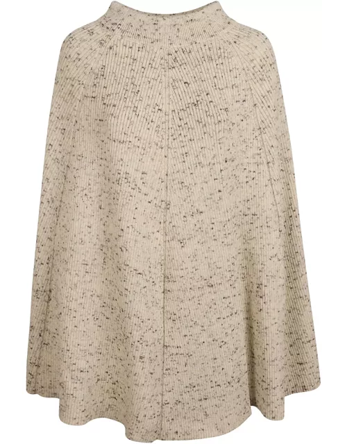 Jil Sander Fine Speckled Wool Skirt
