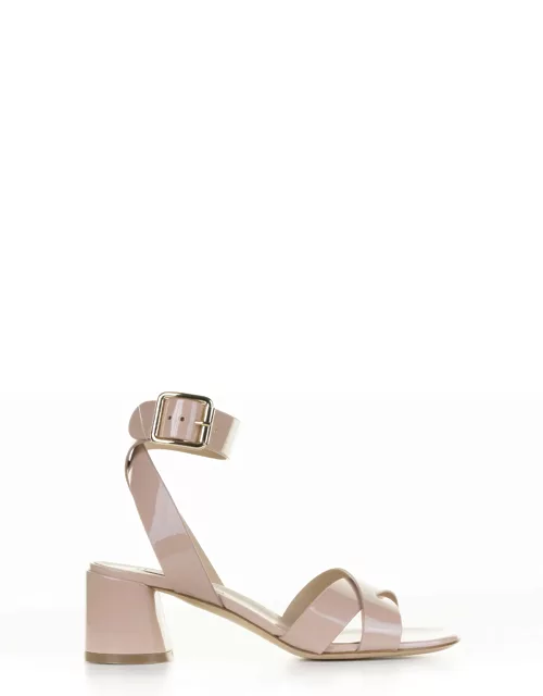 Casadei Emily Viky Sandal With Ankle Strap