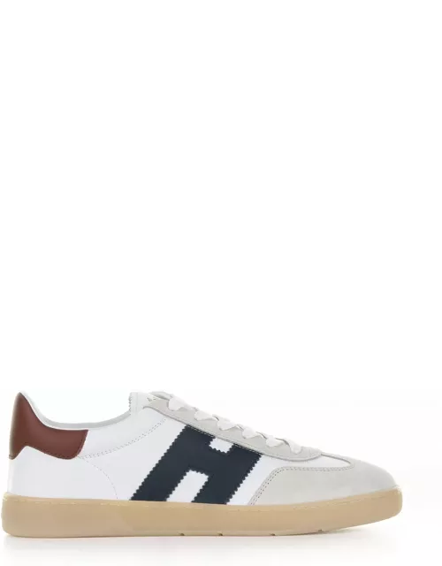 Hogan Cool Sneakers In Leather And Suede