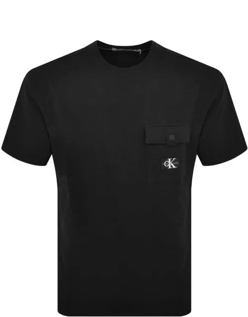 Calvin Klein Jeans Logo T Shirt Black
