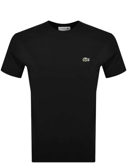 Lacoste Crew Neck T Shirt Black