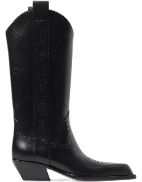 Boots OFF-WHITE Woman colour Black