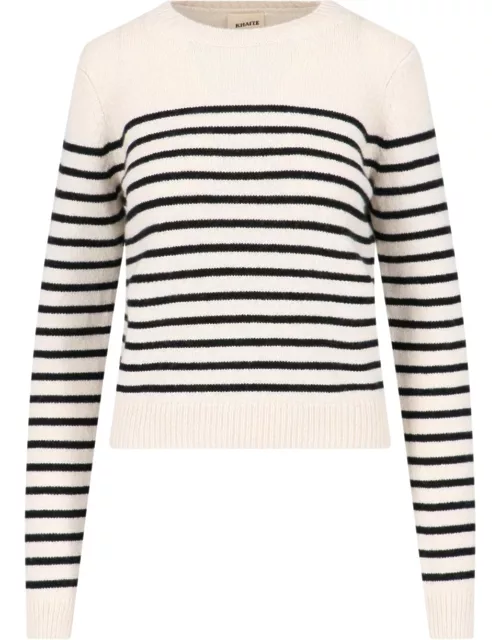 Khaite Striped Sweater