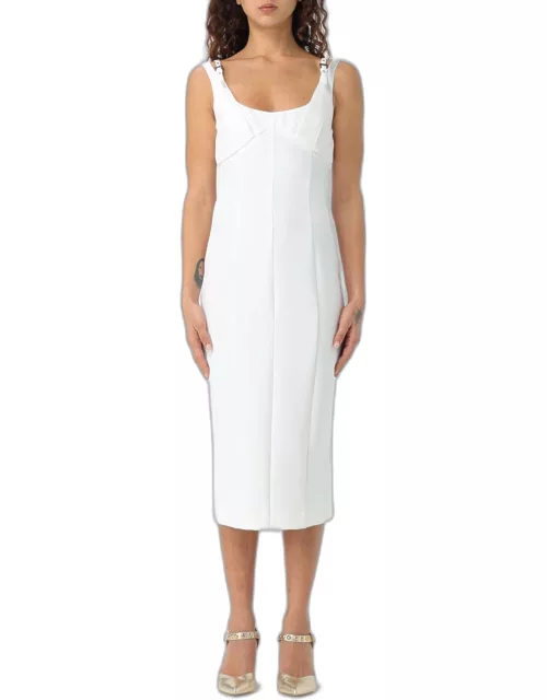 Dress VERSACE JEANS COUTURE Woman colour White