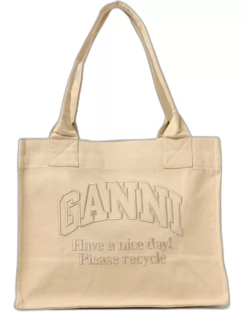 Tote Bags GANNI Woman color Butter