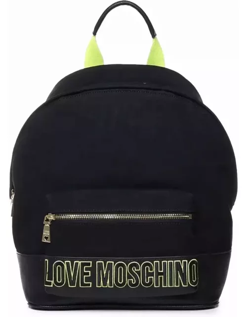 Love Moschino Love Backpack In Cotton