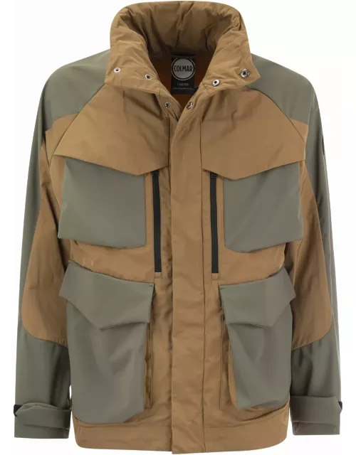 Colmar Colourblock Jacket With Concealed Hood