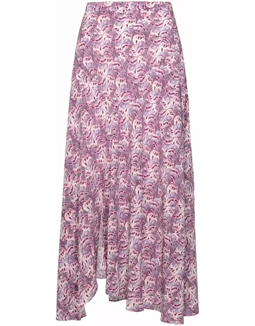 Isabel Marant sakura Mallow Silk Blend Skirt