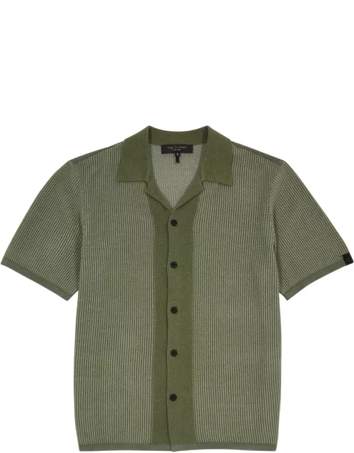 Rag & Bone Harvey Knitted Shirt - Green
