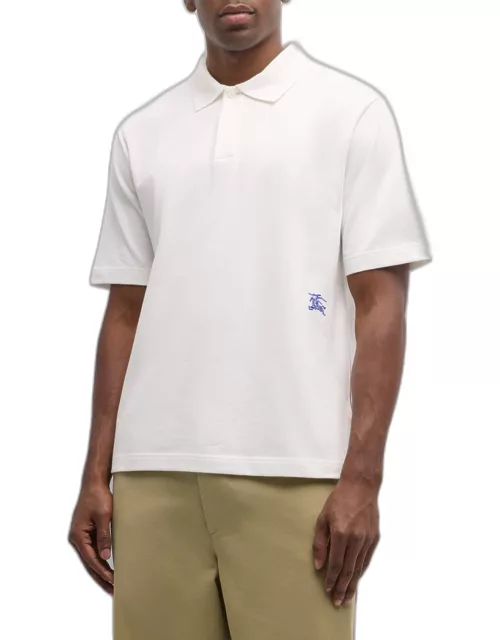 Men's EKD Embroidered Pique Polo Shirt