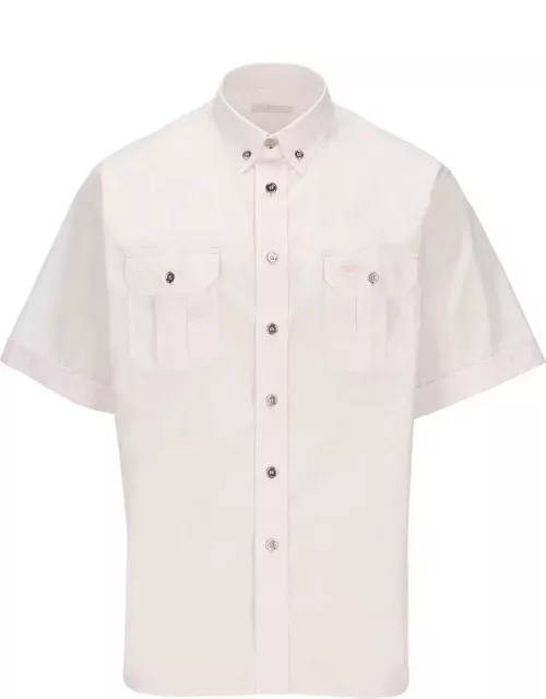 Prada Short-sleeved Button-up Shirt