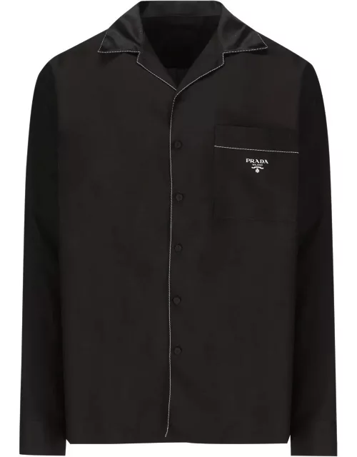 Prada Long-sleeved Buttoned Shirt
