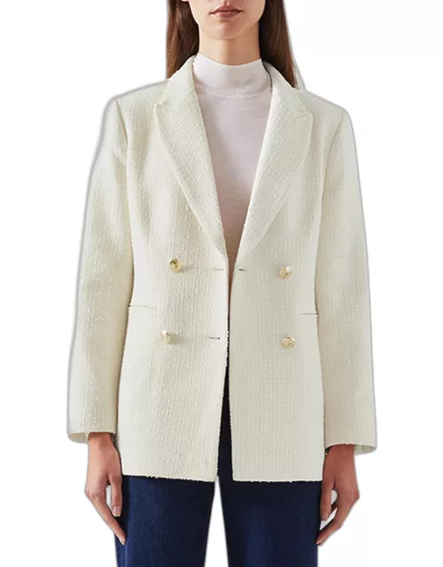 Mariner Double-Breasted Tweed Jacket