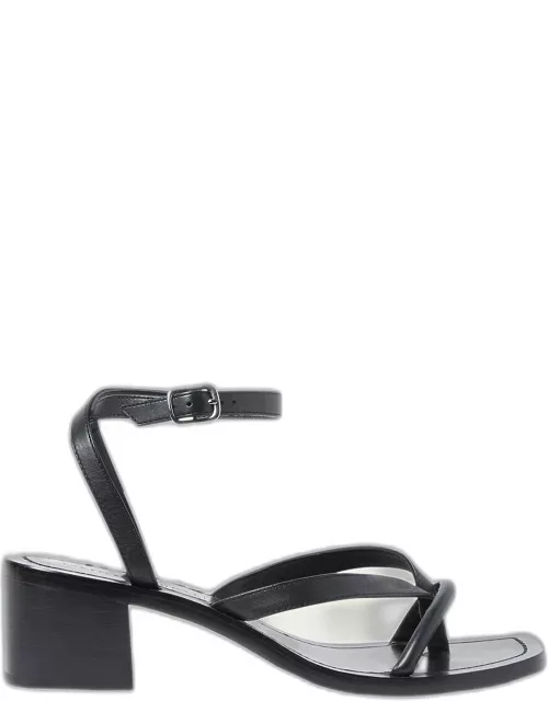 Eloise Leather Thong Ankle-Strap Sandal