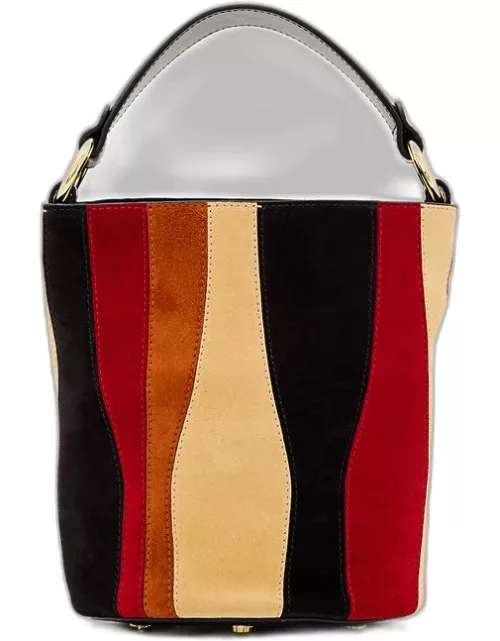 Colville Small Patch Cylinder Leather Bag Multicolor TU