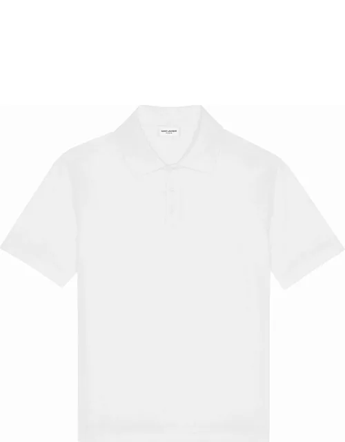 Monogram polo shirt