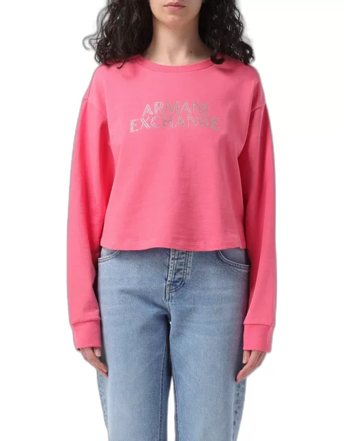 Sweatshirt ARMANI EXCHANGE Woman colour Fuchsia