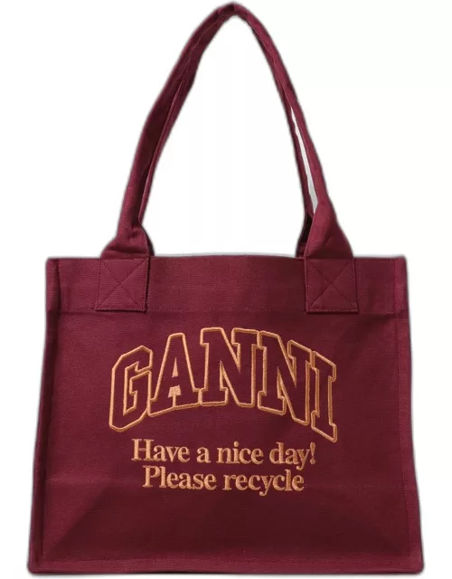 Tote Bags GANNI Woman colour Red