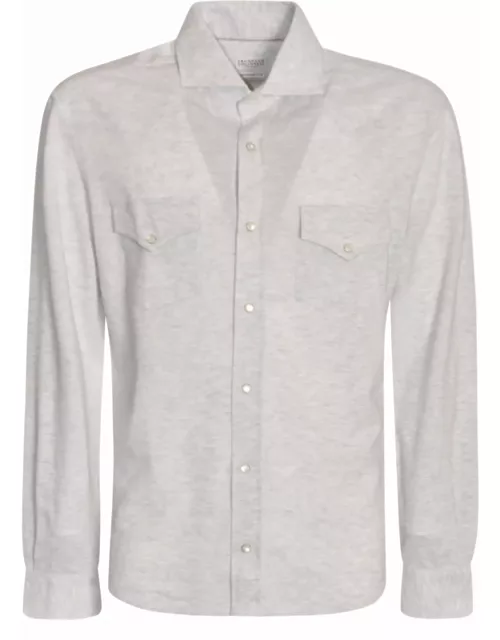 Brunello Cucinelli Long-sleeved Classic Shirt