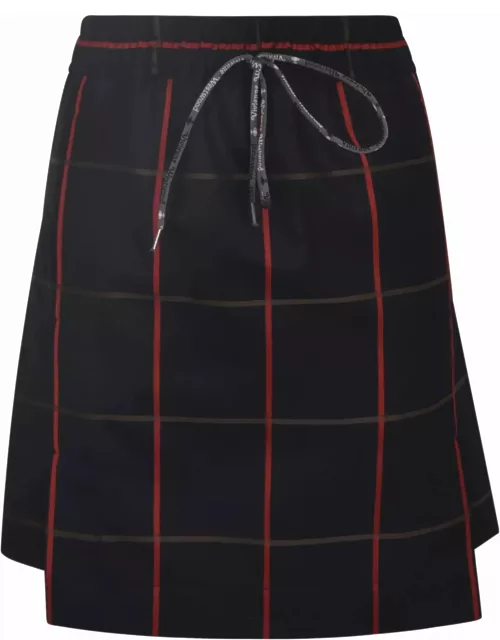 Vivienne Westwood Check Pleated Skirt