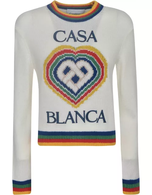 Casablanca Logo Knitted Sweater