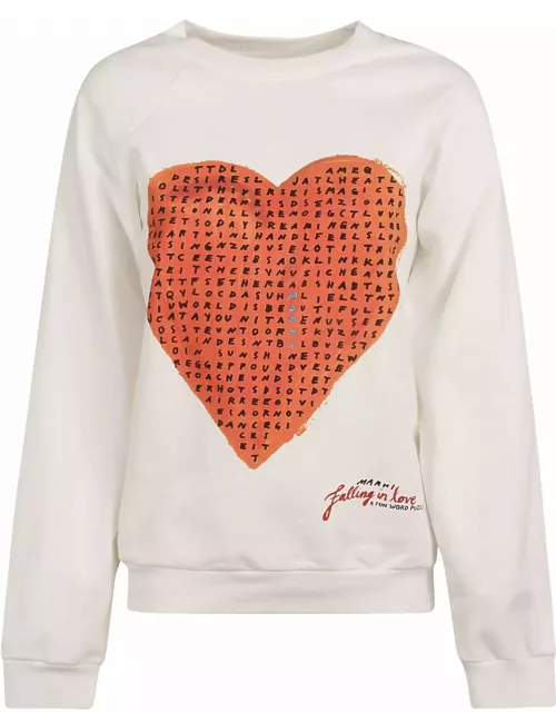 Marni Heart Crucipuzzle Sweatshirt