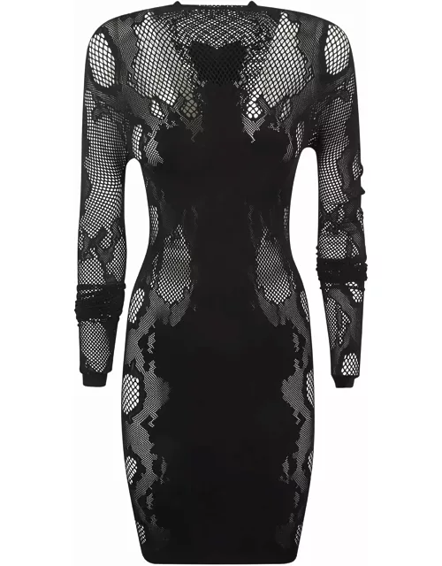 Dion Lee Seamless Cobra Lace Dres