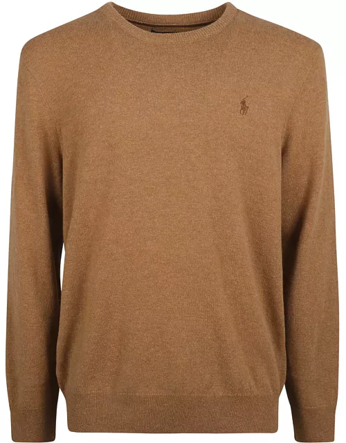 Ralph Lauren Classic Ribbed Logo Sweater