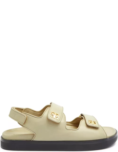 Givenchy 4G Leather Sandals - Beige - 36 (IT36 / UK3)