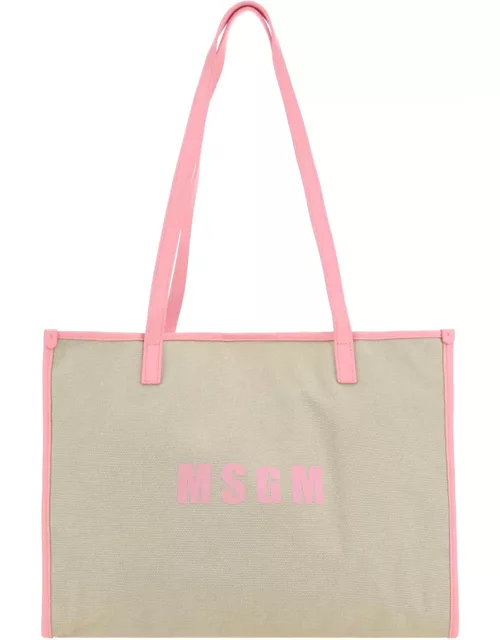 MSGM Medium Shopping Shoulder Bag