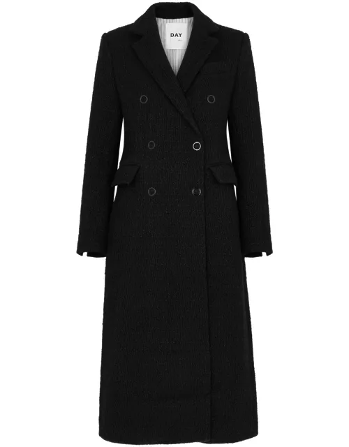 Day Birger ET Mikkelsen Ana Bouclé Wool-blend Coat - Black - 40 (UK12 / M)