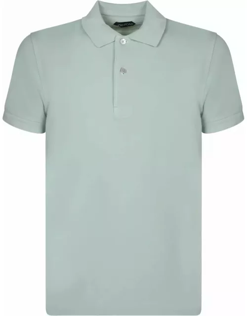Tom Ford Basic Mint Green Polo Shirt
