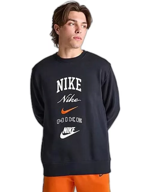 Men's Nike Club Fleece Logo Generations Crewneck Sweatshirt