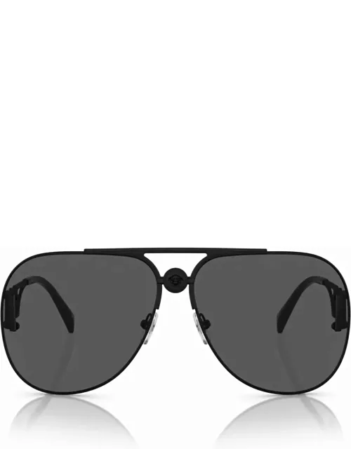 Versace Eyewear Ve2255 Matte Black Sunglasse