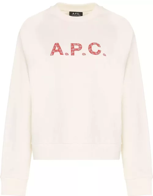 A.P.C. Patty Cotton Crew-neck Sweatshirt
