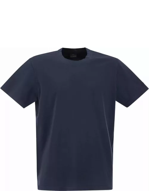 Paul & Shark Garment Dyed Cotton Jersey T-shirt