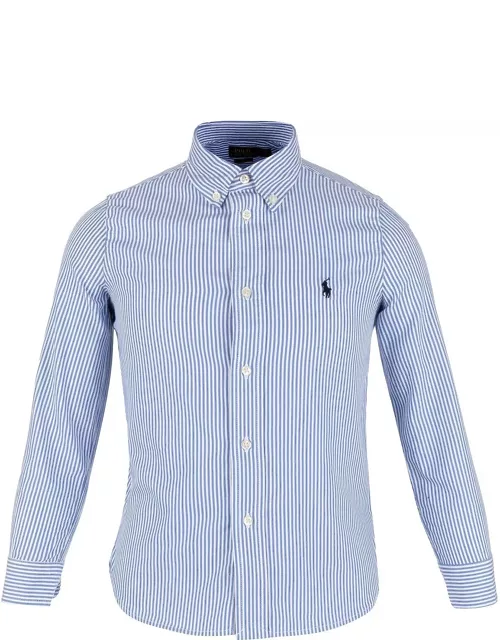Ralph Lauren Striped Long-sleeved Shirt