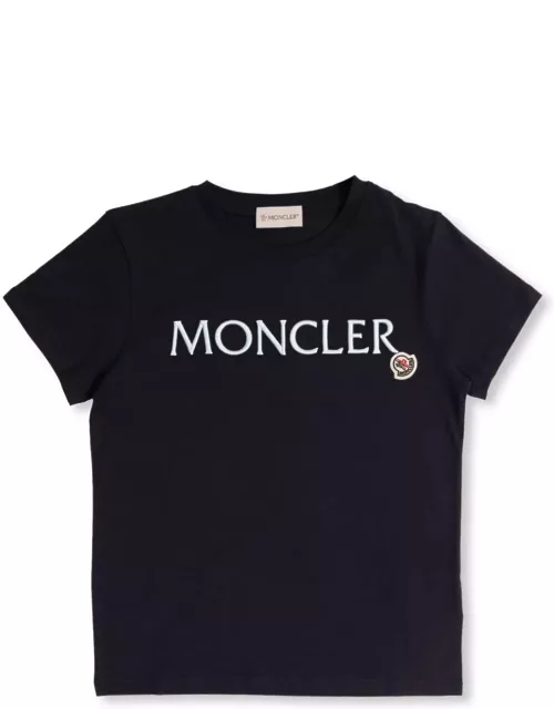 Moncler Enfant T-shirt With Logo Patch