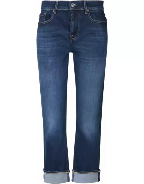7 For All Mankind Illusion Cropped Jean