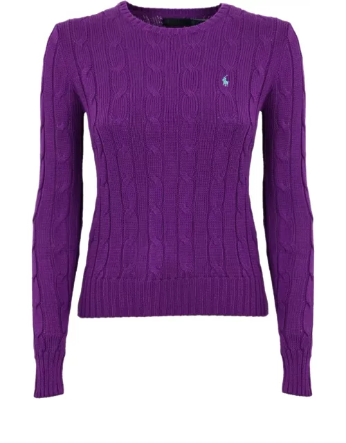 Polo Ralph Lauren Cable Sweater With Logo