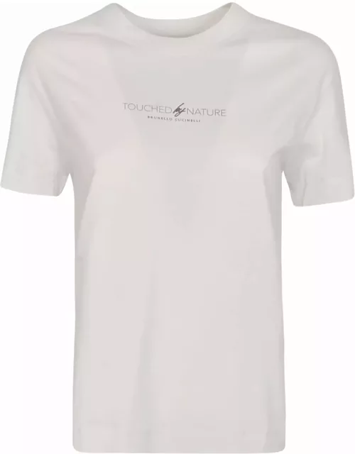 Brunello Cucinelli Touched Nature Logo T-shirt